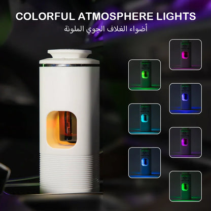 Namste Car Air Freshener 10ML – USB Rechargeable with 7-Color LED