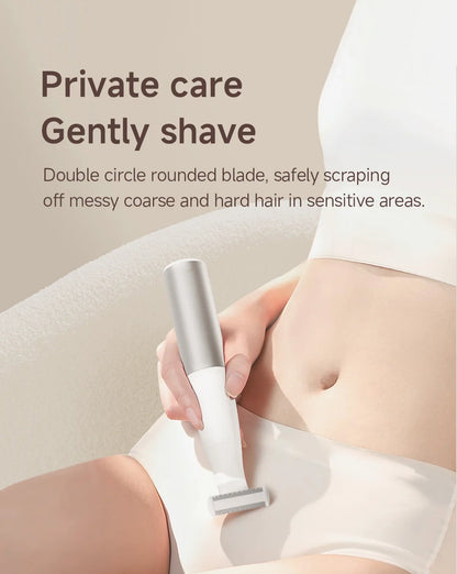 DOCO LAB 4-in-1 Electric Epilator & Hair Removal Trimmer – Cordless, Painless, Body & Bikini, Gift for Men & Women