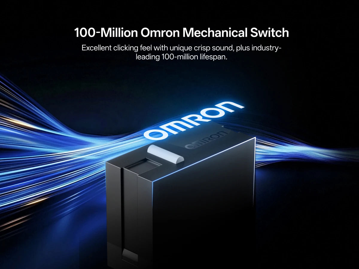 Rapoo Wireless Gaming Mouse – 8KHz Polling, 26000 DPI, 8 Buttons, Rechargeable, for Small/Medium Hands