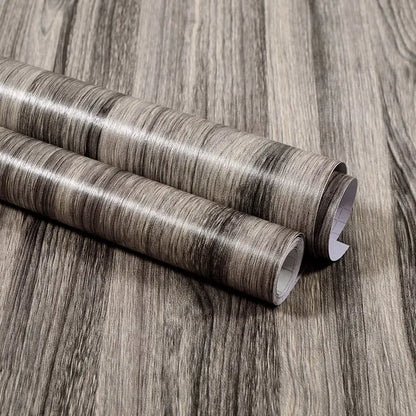 Self-Adhesive Waterproof Wood Effect Wallpaper Roll – PVC Vinyl