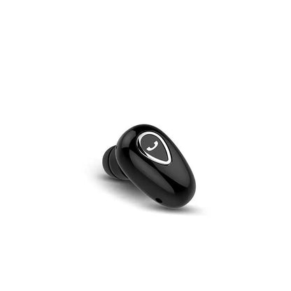 Mini invisible Bluetooth 5.0 earbuds by R.E.D. Shopping featuring wireless in-ear design and built-in microphone for hands-free calls