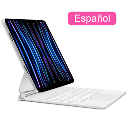 GOOJODOQ Magic Keyboard for iPad Pro 11" / Air 11" M2 M3 | Floating Stand | Bluetooth | Multi-Language