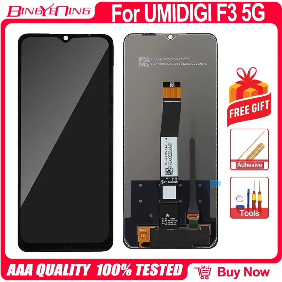 UMIDIGI LCD Screen Assembly Replacement – A5 Pro, A15, F3 5G, C1, G1, G3, G5A