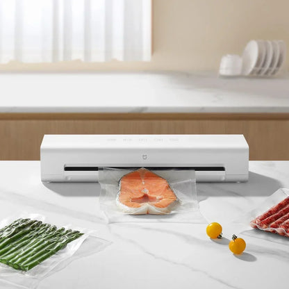 Xiaomi MIJIA Vacuum Sealer Machine 70kPa – Dry/Moist Modes, 10 Bags
