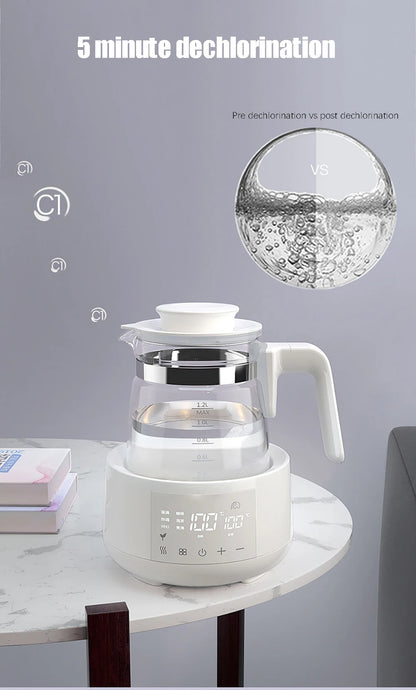 Ormismart Baby Milk Warmer & Smart Kettle | 220V 1.2L | 24H Keep Warm | Thermostatic | Remote Control Option