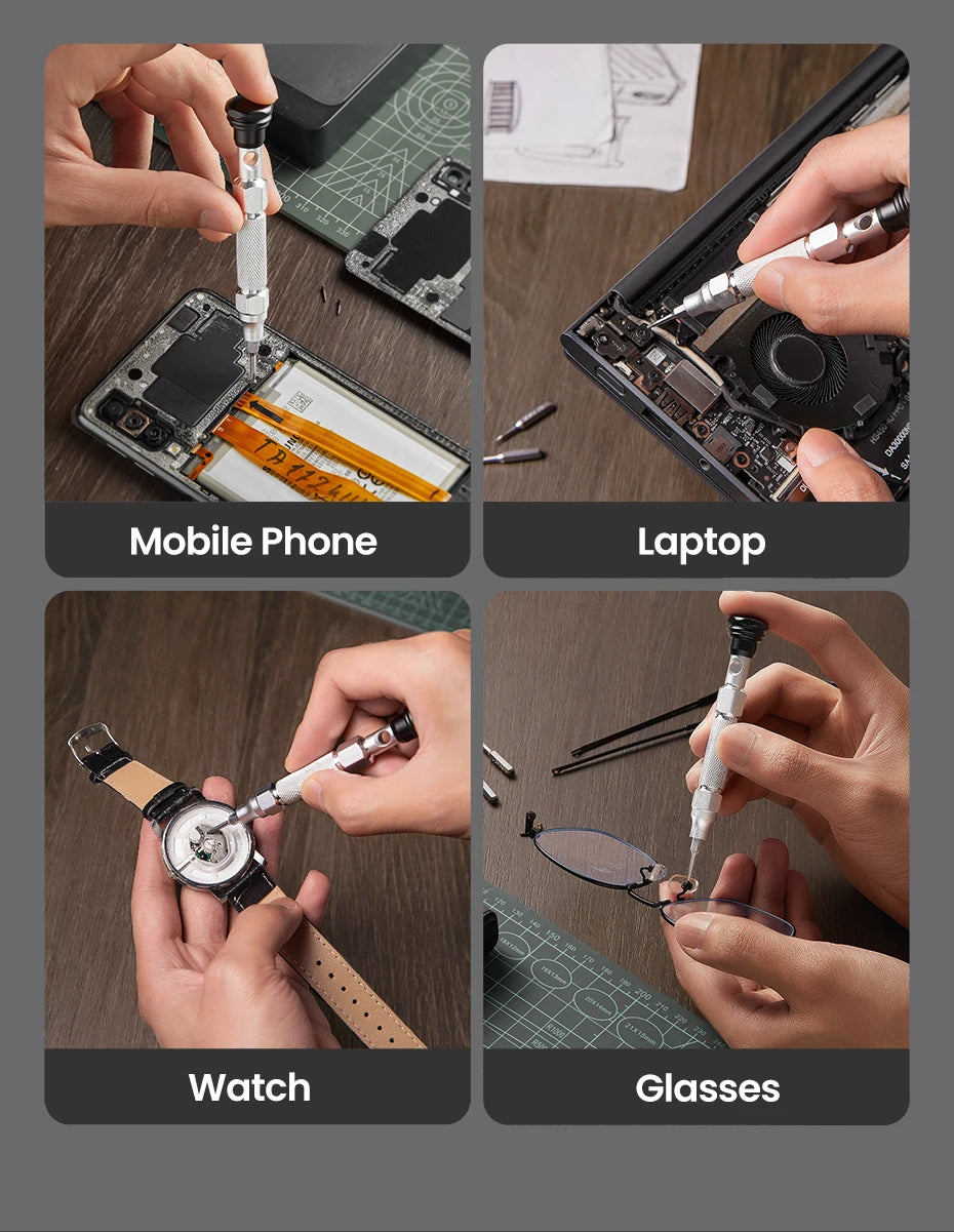 UGREEN 38-in-1 Precision Screwdriver Set | Phone, Laptop, Watch, Glasses Repair Tool Kit