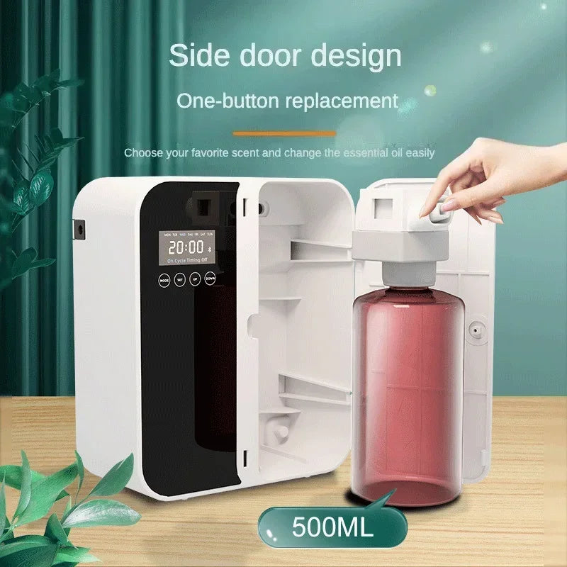1000m³ Bluetooth Wall Mounted Fragrance Diffuser – Professional Electric Aroma Diffuser for Home & Office