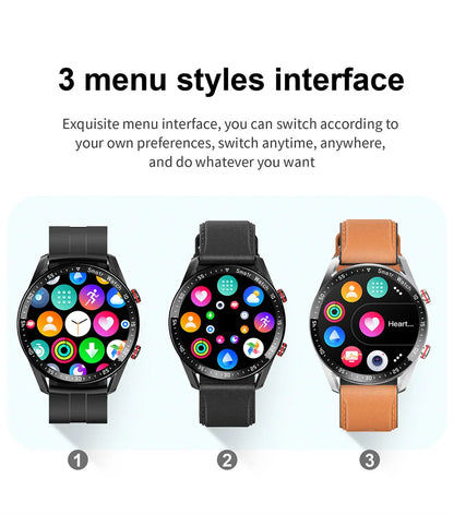 2026 Watch GT Series Smart Watch – ECG+PPG, GPS, HD Screen, BT Call, IP68 for Men & Women