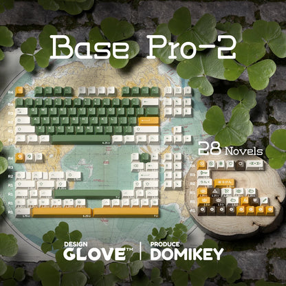 Glove X Domikey Cherry Adventurer ABS Doubleshot Keycaps – MX Stem, 60/87/104 Layout