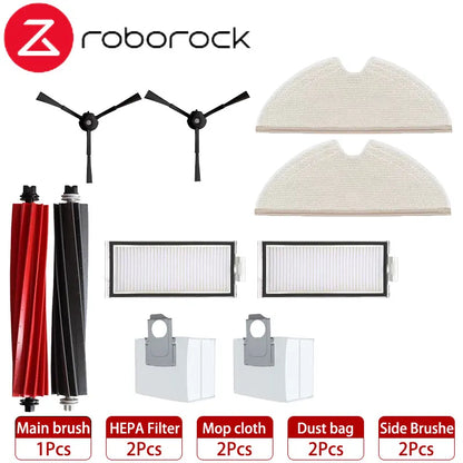 Roborock Q8 Max / Q8 Max+ / Q5 Pro / Q5 Pro+ Robot Vacuum Accessories – Brush, Filter, Mop & Dust Bag