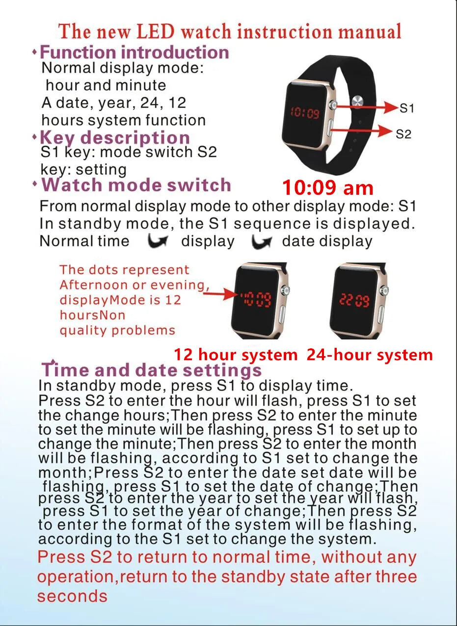 Men Sport LED Watches Men's Digital Watch Men Watch Silicone Electronic Watch Men Clock reloj hombre hodinky relogio masculino