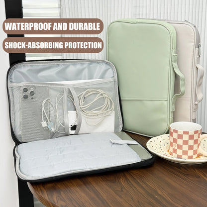 BAPPSUS 13" Tablet Carrying Case – Waterproof Nylon Sleeve for iPad Pro 11/13, MacBook Air M3/M4, Galaxy Tab S10+