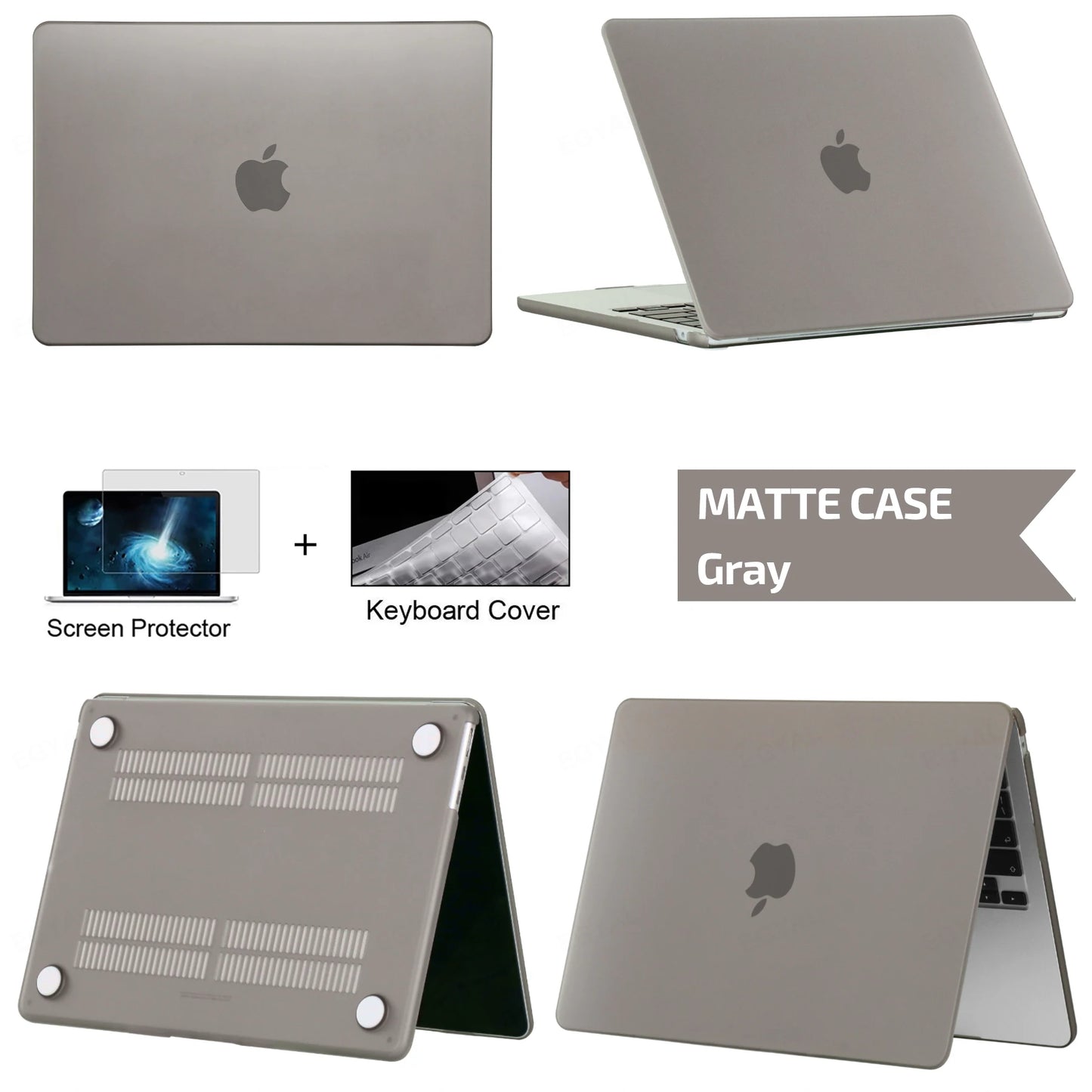 MacBook Laptop Case 2025 M4 – Air 13/15, Pro 13/14, M1-M5