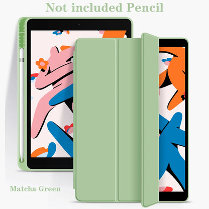iPad Case with Pencil Holder – iPad 11th/10th/9th Gen, Air 4/5, Pro 11/12.9/13, Mini 5/6/7