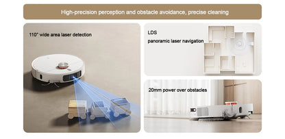 Xiaomi MIJIA M40 Robot Vacuum Cleaner – High-Precision Obstacle Avoidance, 12kPa Suction | EU/UK