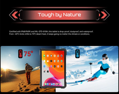 Cubot TAB KingKong S Rugged Tablet – Android 15, 15300mAh, 48MP, 10.1" 90Hz, 4G LTE
