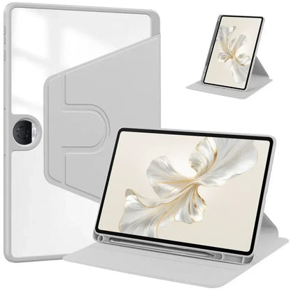 360° Rotating Luxury Flip PU Leather Case for OnePlus Pad Go / OPPO Pad Neo Air 2 11.4"