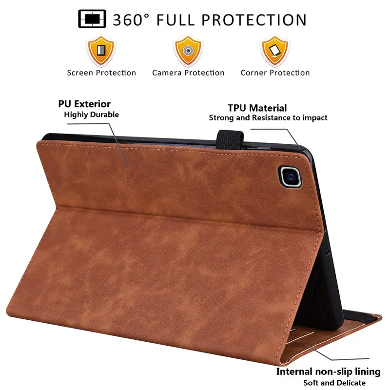 Lenovo Tab One 8.7" Luxury Wallet Stand Case – Leather Flip Cover