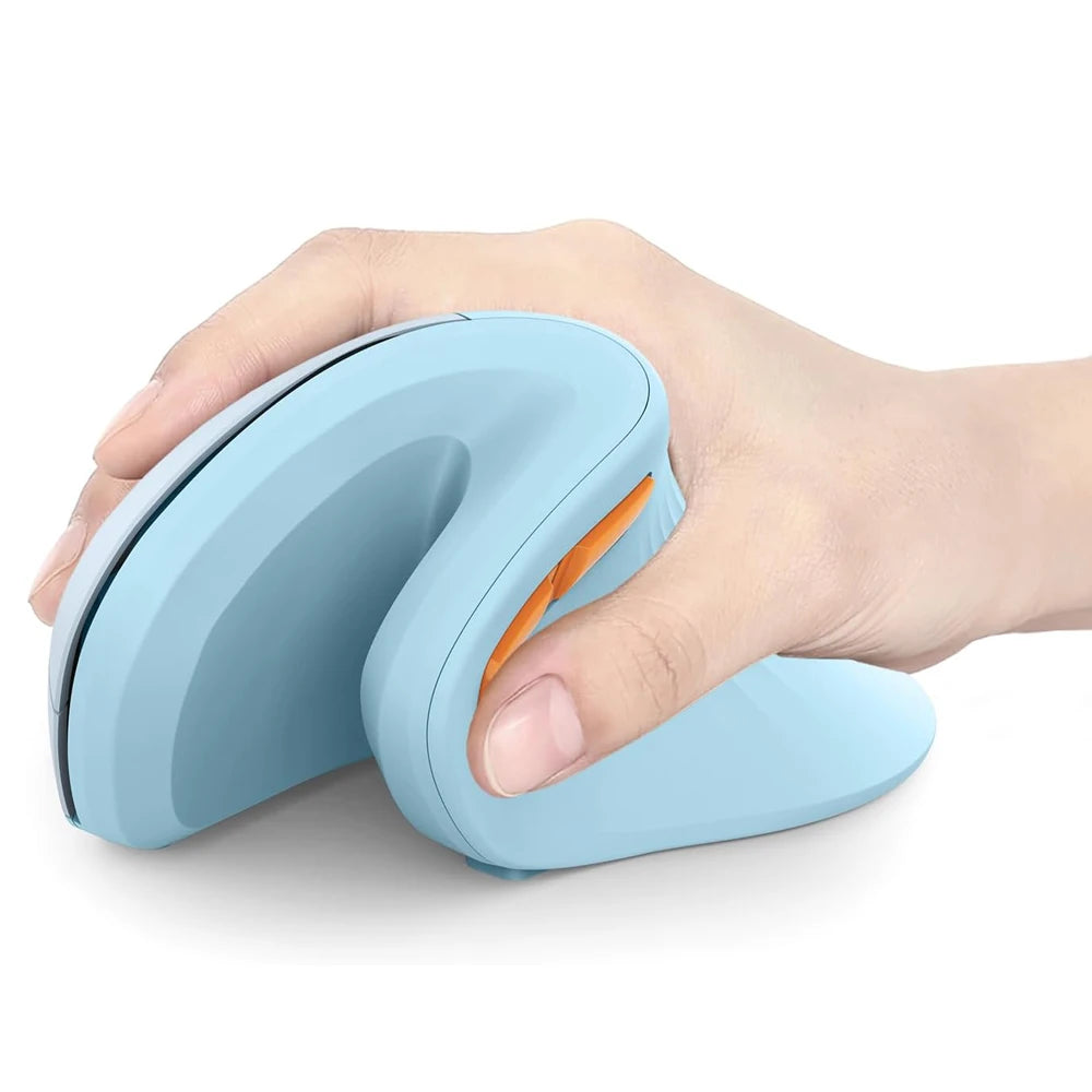 Seenda Bluetooth Vertical Ergonomic Mouse — Dual Mode Wireless for PC, Laptop & Mac