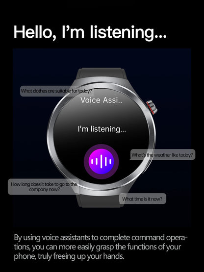 2025 Health Smart Watch – ECG+PPG, Blood Pressure, Blood Oxygen, Uric Acid, Bluetooth Call