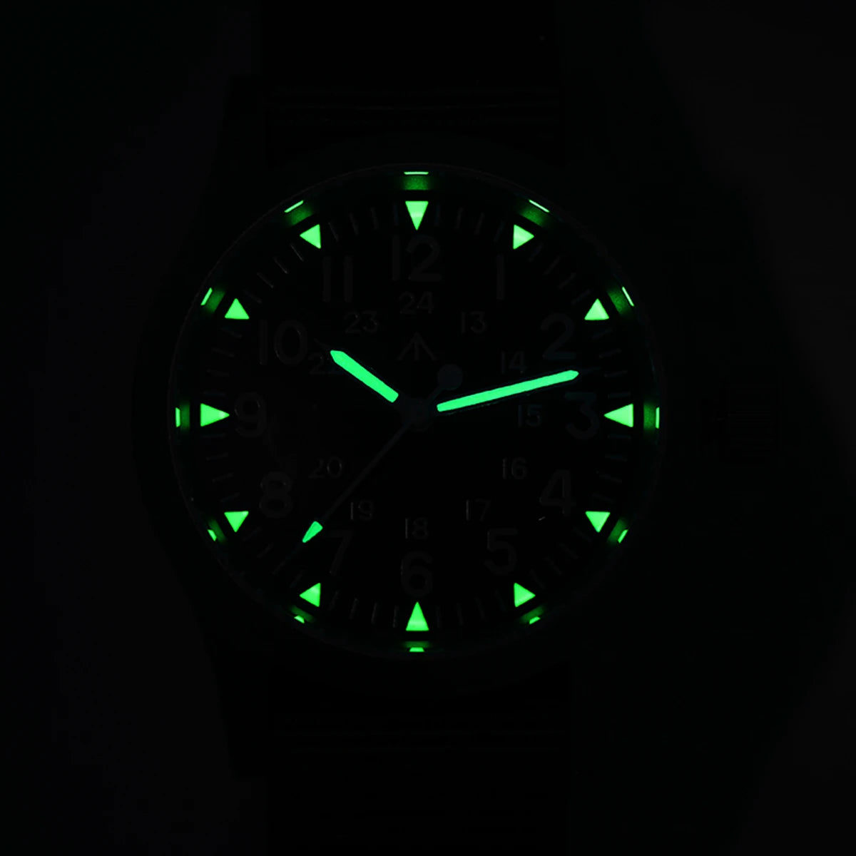 Militado ML05 Vintage Field Watch – 38mm, VH31 Sweep, Sapphire AR Crystal, Luminous