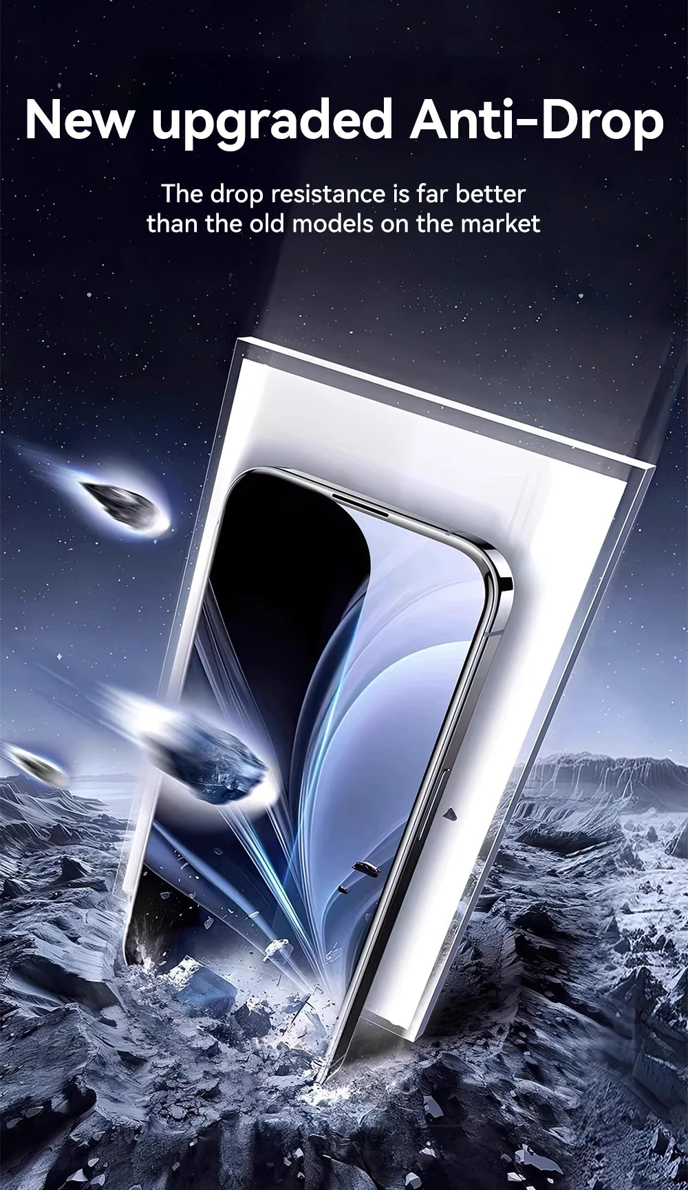 Joyroom Anti-Spy Privacy Screen Protector for iPhone 17 Pro Max / 17 Pro / 17 Air | Tempered Glass Film