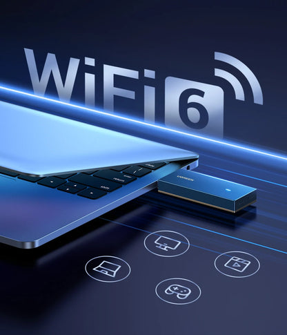 UGREEN USB WiFi Adapter | AX900 / AX1800 / AXE5400 | WiFi 6/6E | Dual Band 2.4GHz & 5GHz