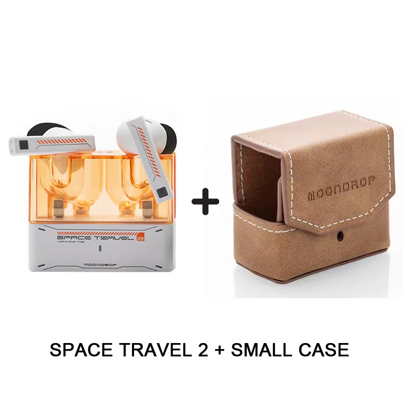 MOONDROP Space Travel 2 TWS Earbuds – HiFi ANC, Bluetooth 6.0, Low-Latency Game Mode, SBC/AAC