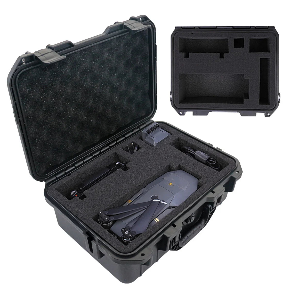 Waterproof Hard Carry Case with Pre-Cut Sponge – Tool & Equipment Organizer