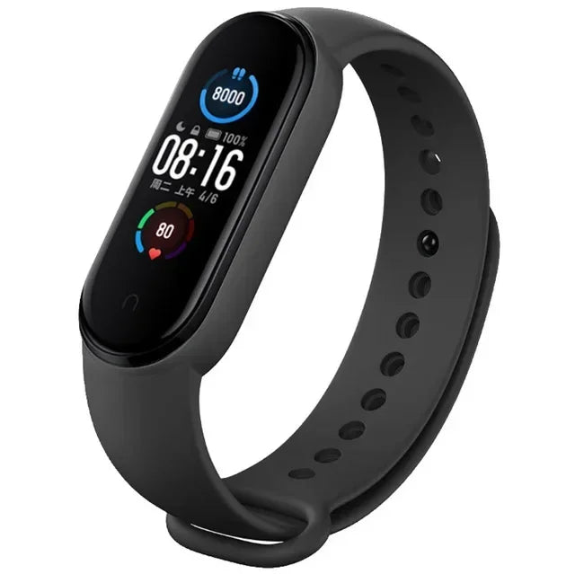 Silicone Watch Strap for Xiaomi Mi Band 3 4 5 6 7 | 24 Colors