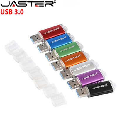 JASTER Metal USB 3.0 Flash Drive – 8GB to 64GB High Speed Pen Drive