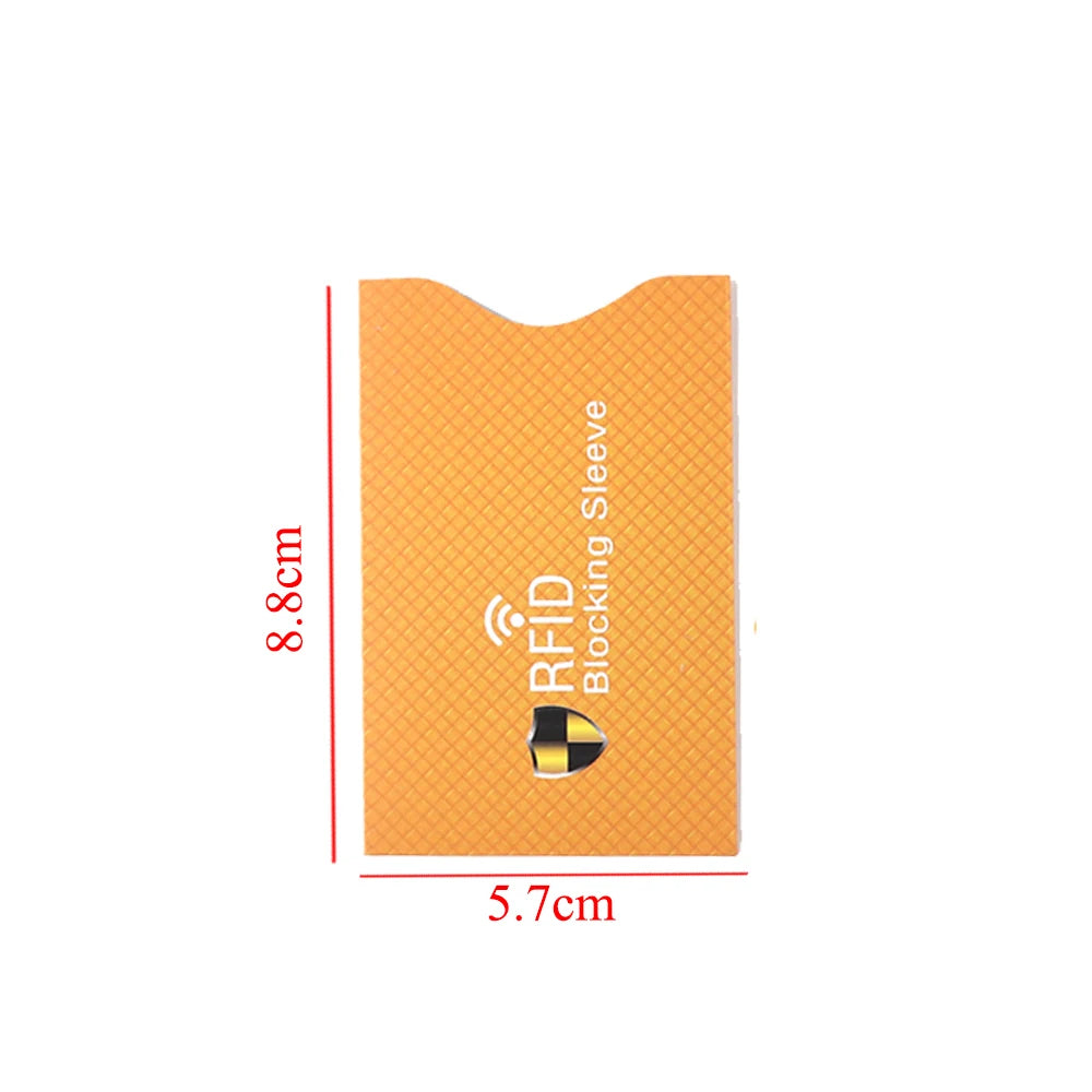 RFID Blocking Card Sleeve Protectors – 5 Pack