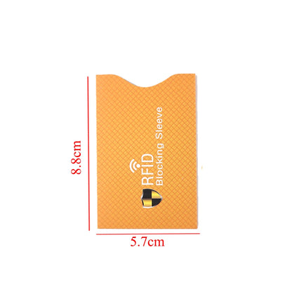 RFID Blocking Card Sleeve Protectors – 5 Pack
