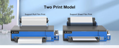 A3 XP600 DTF Printer with Roll Feeder – Direct to Film T-Shirt Printing Machine