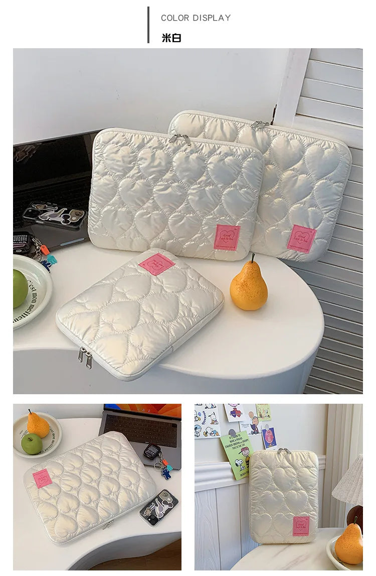 Macaron Color Laptop Sleeve – 13.3"/14"/15.6"/16", Shockproof for MacBook Air, iPad Pro, HP, Dell, Huawei