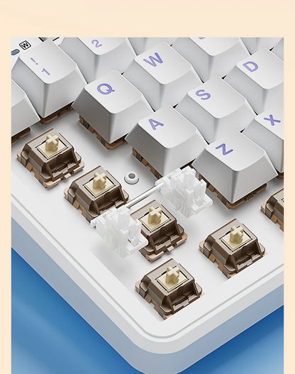 AULA F108Pro Wireless Mechanical Keyboard – Bluetooth, Gasket, Hot-Swap, TFT Display, RGB, 98 Keys
