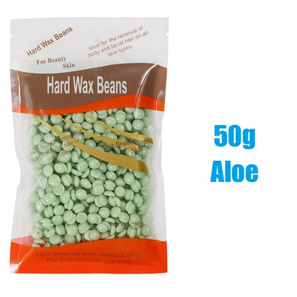 Professional R.E.D. Shopping hard wax beans for hair removal, available in 500g, 200g, and 50g sizes, for effective personal care.