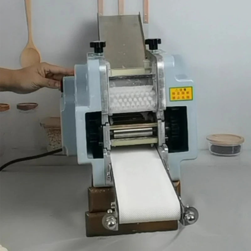 Electric Automatic Dumpling Wrapper Maker – Wonton & Dumpling Skin Press, Round & Square, Commercial