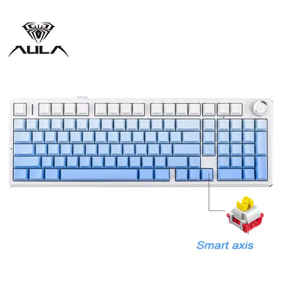 AULA F99 Pro 96% Gaming Keyboard – Tri-Mode BT5.0/2.4GHz/USB-C, Hot-Swap, 8000mAh, RGB