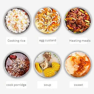 Electric Heating Lunch Box – 2L, 1-3 Layer, Portable Bento Box Rice Cooker, 200W Stainless Steel | 110V | US/EU/UK