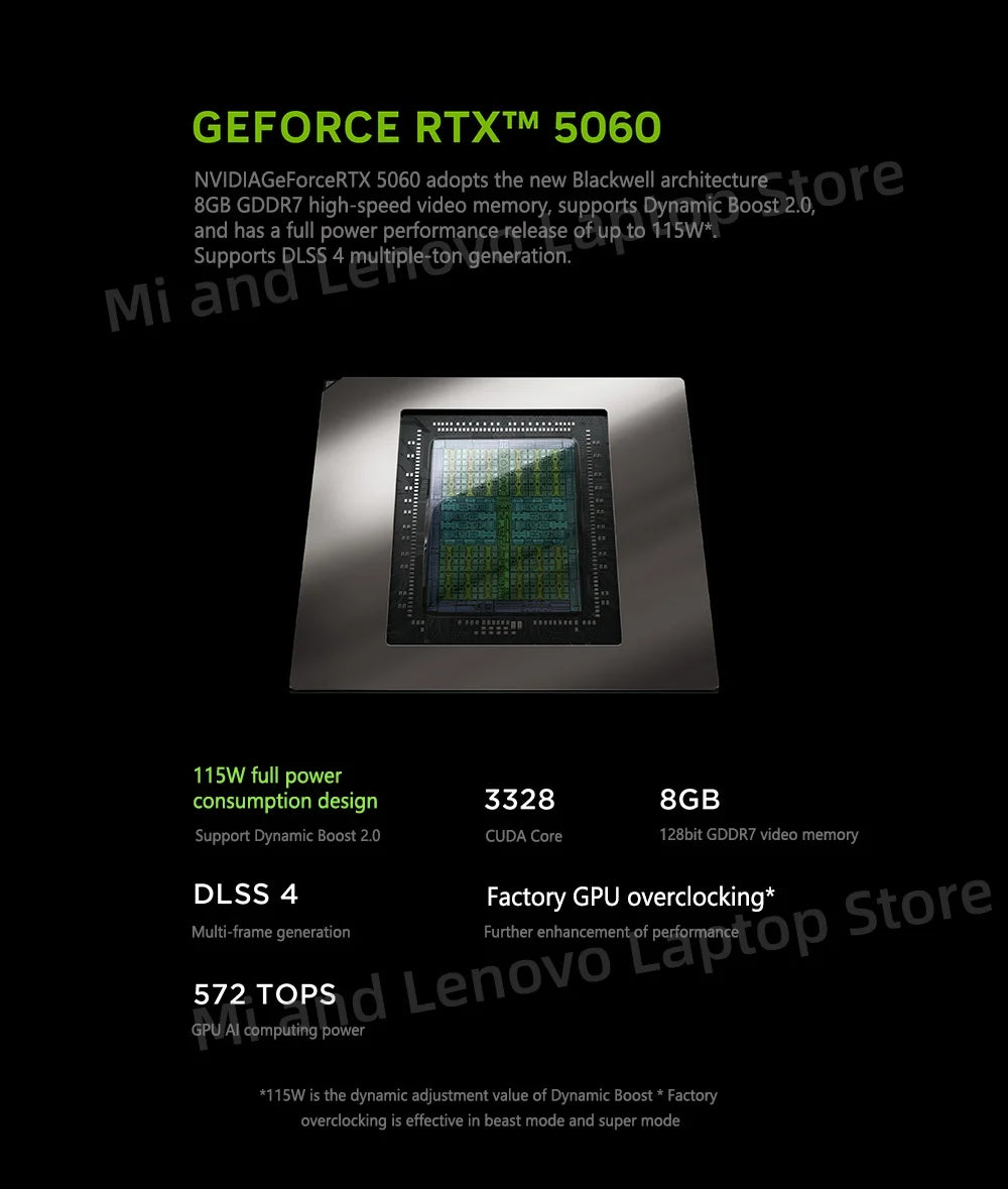 Lenovo Legion Y7000P 2025 Gaming Laptop – i9-14900HX / RTX 5060 / RTX 5070, 16GB/32GB DDR5, 1TB SSD, 16" 2.5K 240Hz