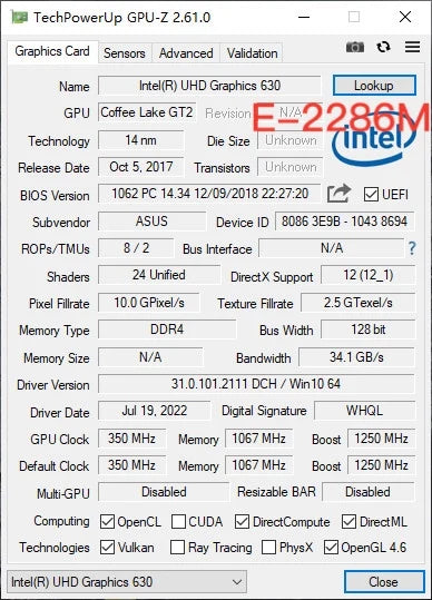 Modified Laptop CPU to LGA 1151 — Xeon E-2286M / E-2276M / E-2176M / E-2186M (QTJ0 QTJ1 QTJ2 QQLT QQLS)