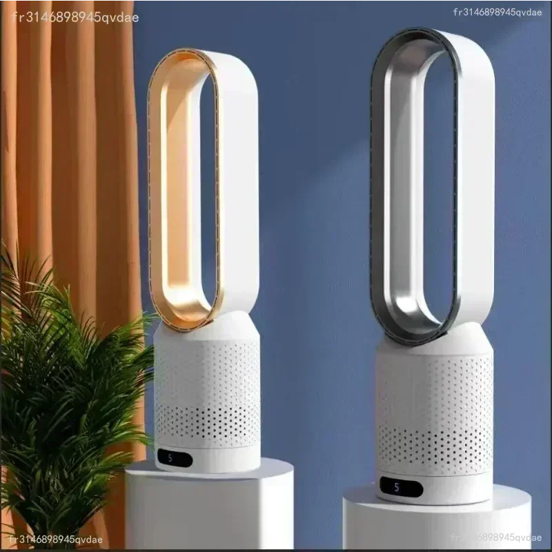 INSIS FEMME Bladeless Tower Fan – Ultra-Quiet Air Purification Circulation, Desk & Floor, Remote Control Option