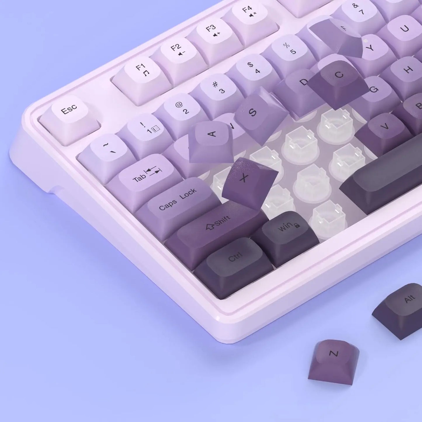 MageGee Creamy Wired Gaming Keyboard & Mouse Combo – 7-Color Rainbow Backlight, Classic Layout