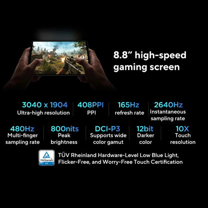 Lenovo Legion Y700 5th Gen CN | Snapdragon 8 Elite | 8.8" 3K 165Hz | 9000mAh | 50MP | Gaming Tablet