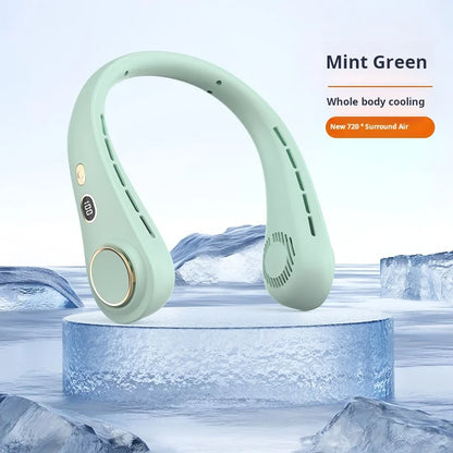 H9 Portable Neck Fan – Hands-Free Personal Cooling, Compact, Travel & Home