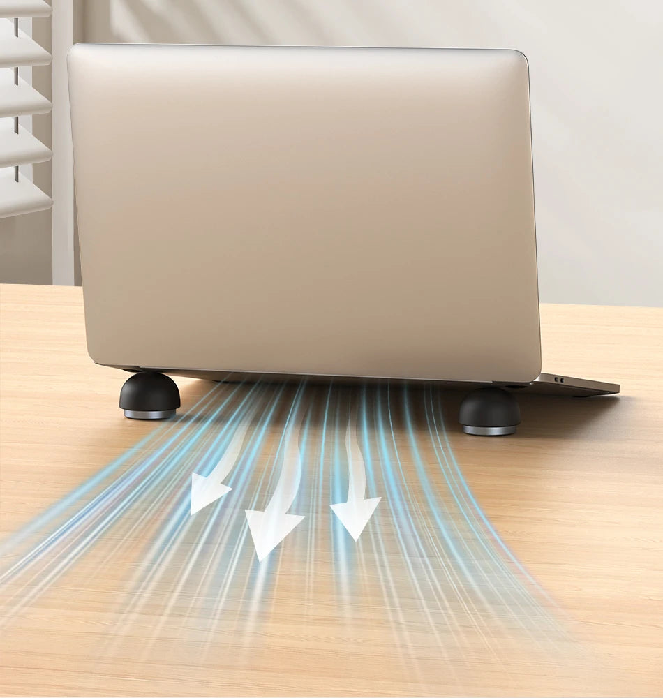 Rocoren Magnetic Laptop Stand & Mini Cooler for MacBook Pro/Air
