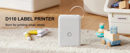 Niimbot D110 Portable Mini Label Printer – Thermal, Inkless, Bluetooth, UV