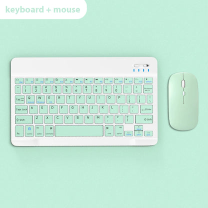 Wireless Bluetooth keyboard and mouse set by R.E.D. Shopping compatible with iPad, tablets, Android, and Windows devices