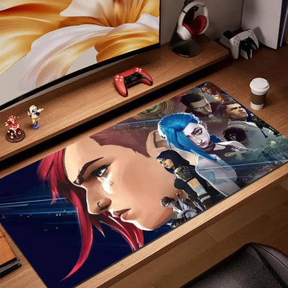 Arcane Jinx Large Gaming Mouse Pad — Desk Mat, Multiple Sizes & Thickness
